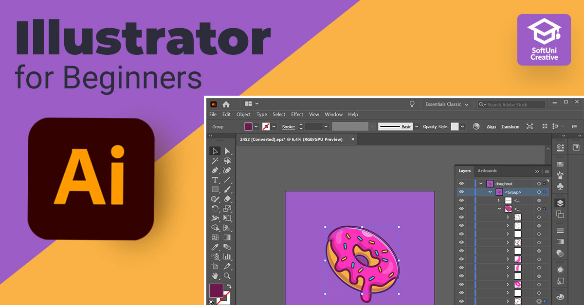Illustrator for Beginners - октомври 2021 icon